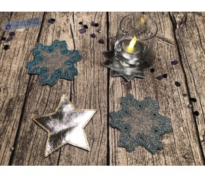 Stickserie ITH - Untersetzer Basic